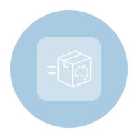 Free Australian delivery icon