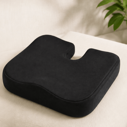 EverComfort SitRight memory foam seat cushion with U-shaped tailbone cut-out